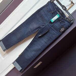 Liverpool Women's Dark Blue Ankle Jeans